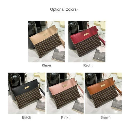 Women's Retro Print Clutch Wallet
