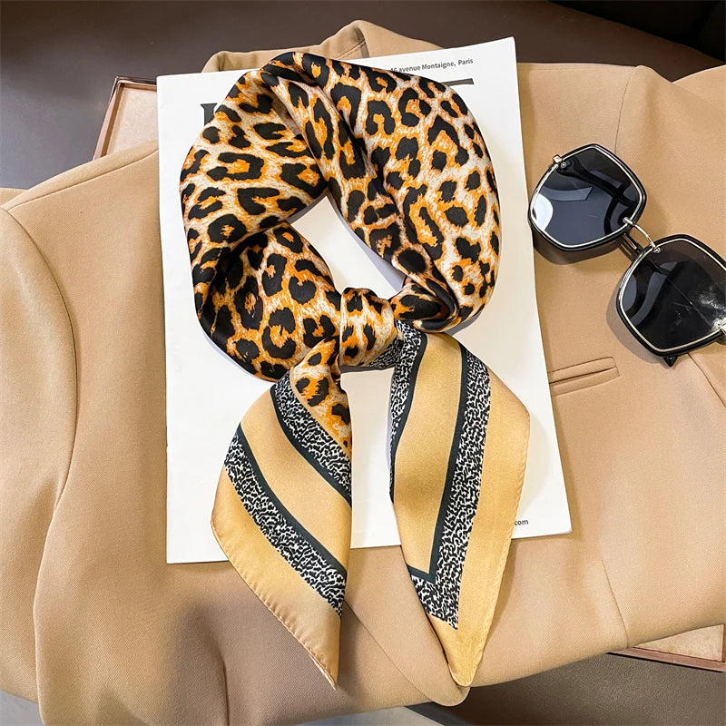 Luxury Silk Print Scarf