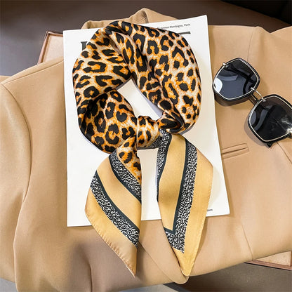Luxury Silk Print Scarf