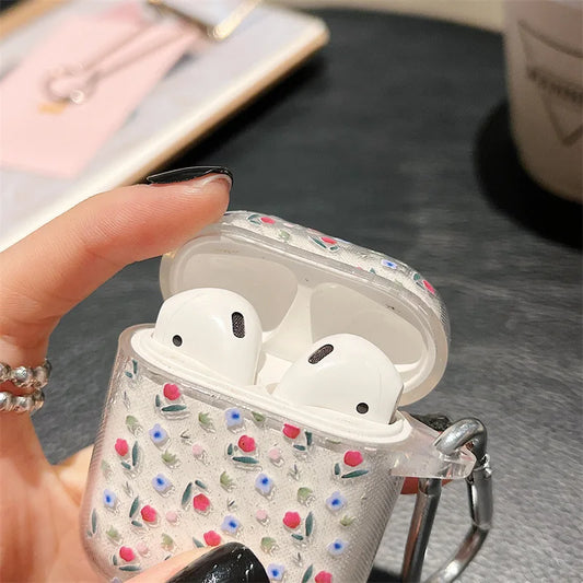 Colorful Heart Glitter Case for AirPods