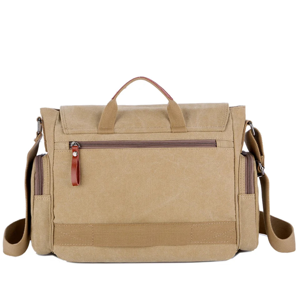 Weixier Canvas Travel Satchel