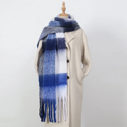 Warm Cashmere Rainbow Scarf
