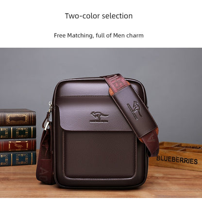 UrbanEdge Leather Sling Pack