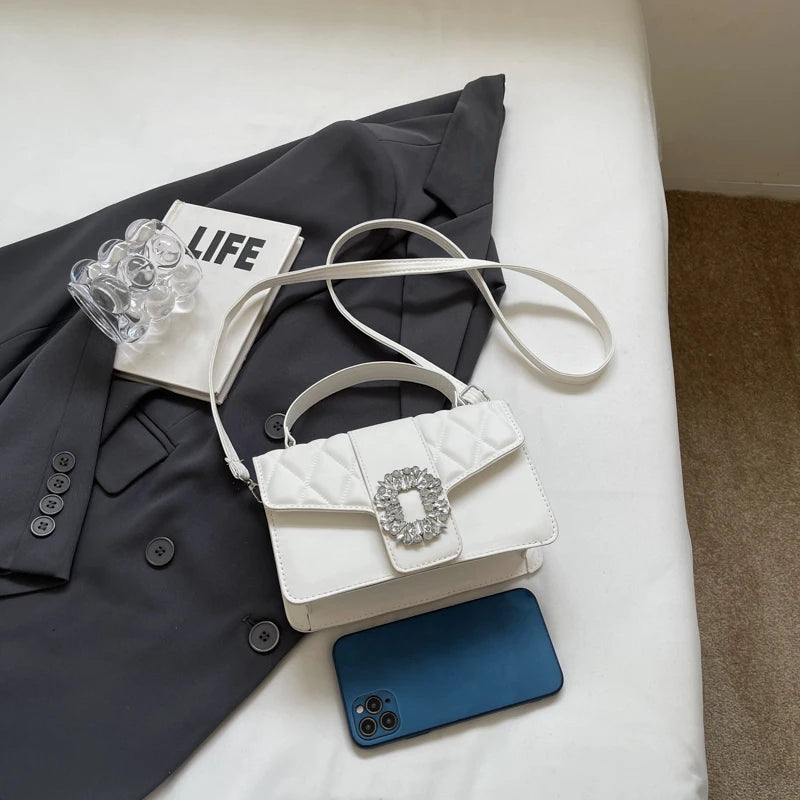 Diamond Gleam Chain Bag