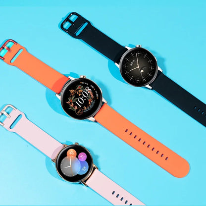 Silicone Watch Band for Amazfit &amp; Samsung