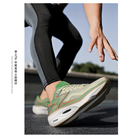 Rozoball Carbon Plate Marathon Running Shoes – Lightweight Air Cushion Sneakers