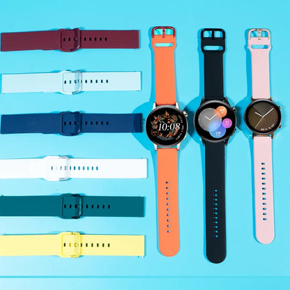 Silicone Watch Band for Amazfit &amp; Samsung