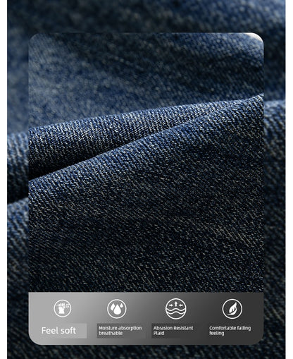 Kuvine Fleece-Lined Thick Jeans