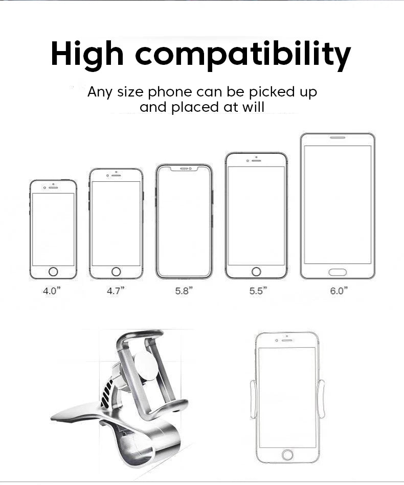 Universal Car Phone Holder Stand