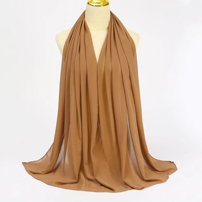 Chiffon Muslim Hijab Scarf