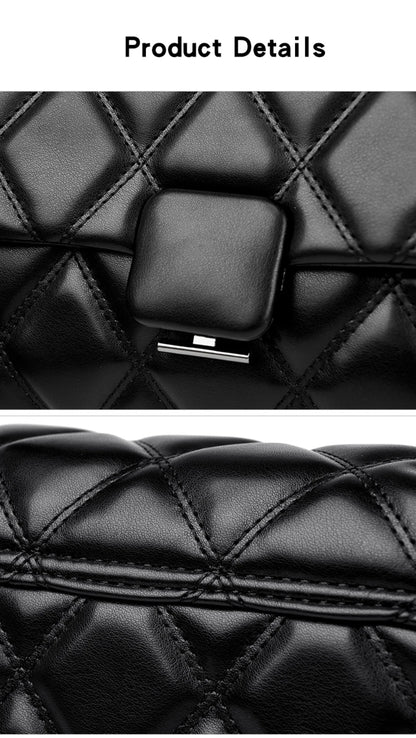Trendy Women's Soft Leather Shoulder Bag