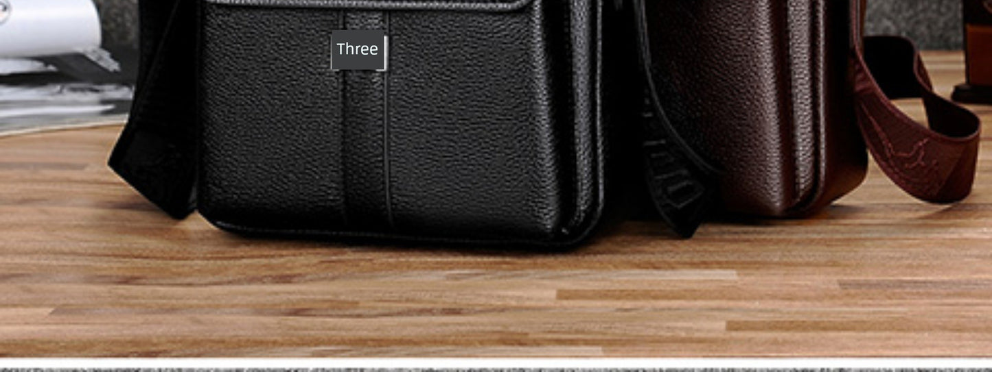 Legacy Leather Crossbody Briefcase