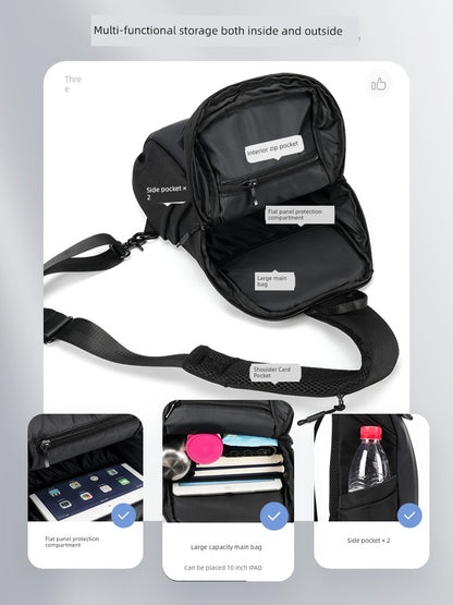 LuxeGuard Urban Crossbody Bag
