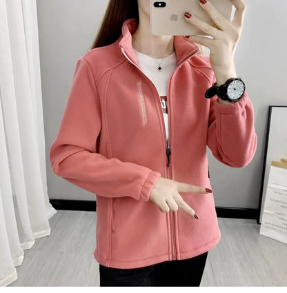 Plus Size Fleece Winter Coat