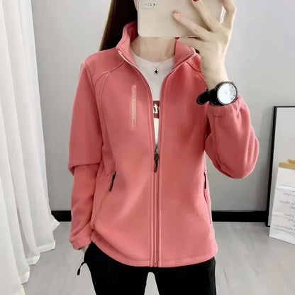 Plus Size Fleece Winter Coat