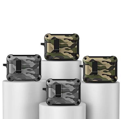 Camouflage Hard Shell Protective Case for AirPods.