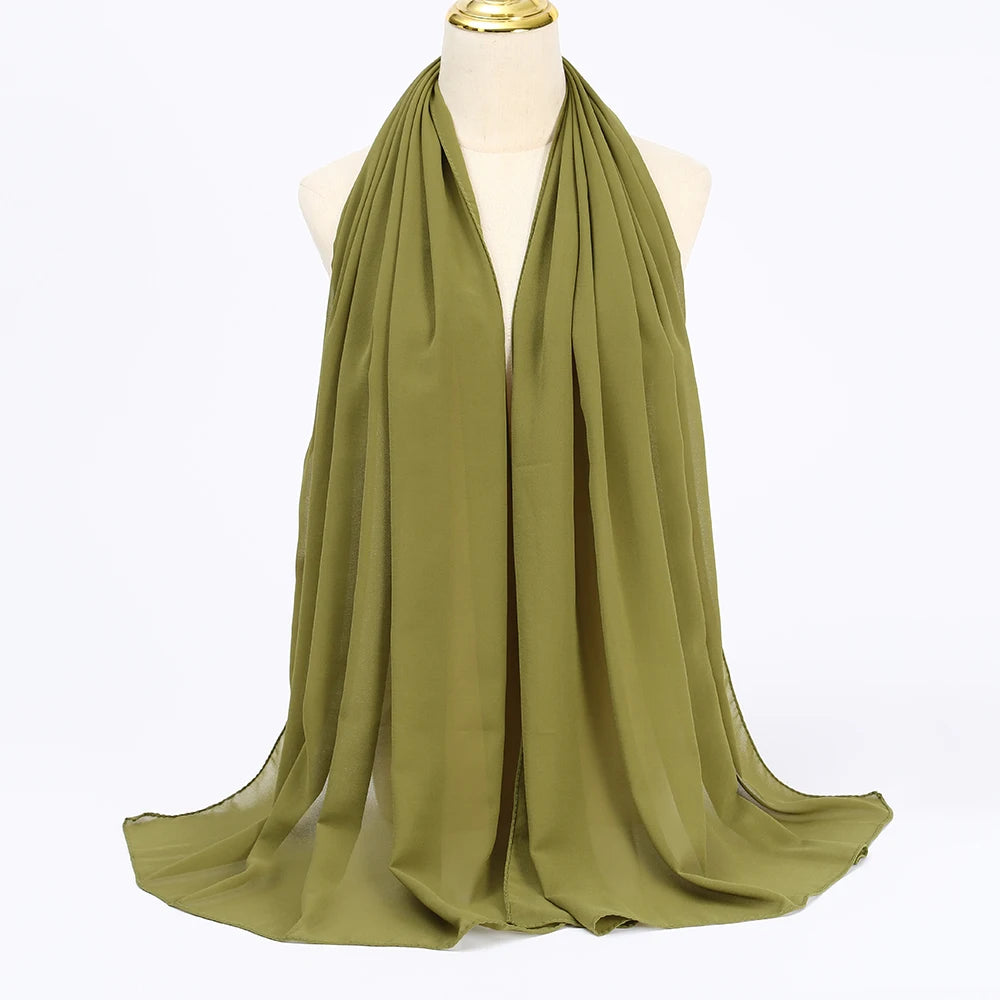 Chiffon Muslim Hijab Scarf