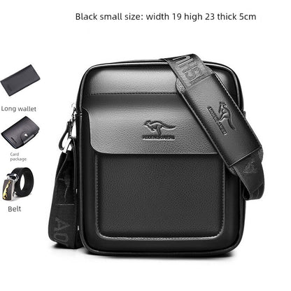 UrbanEdge Leather Sling Pack