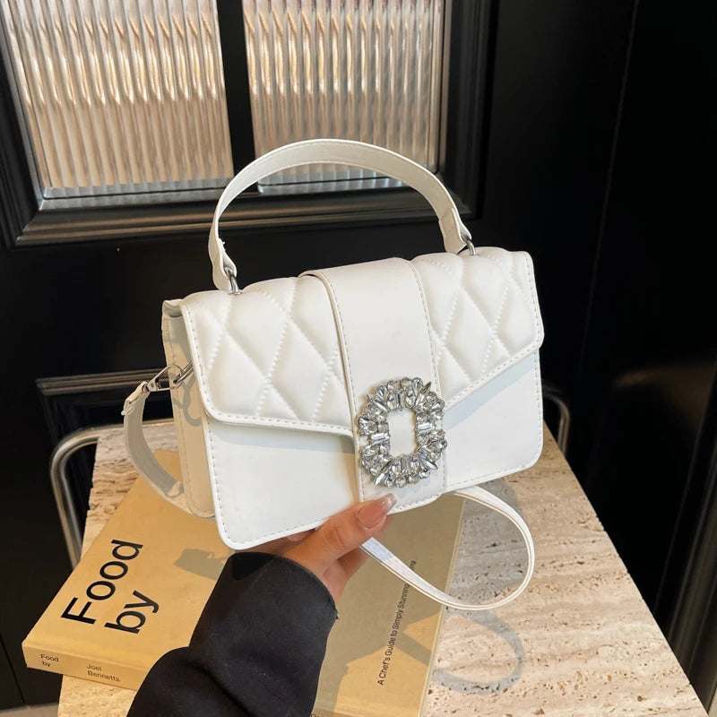 Diamond Gleam Chain Bag