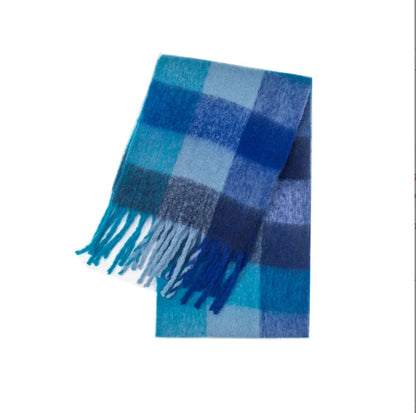 Warm Cashmere Rainbow Scarf
