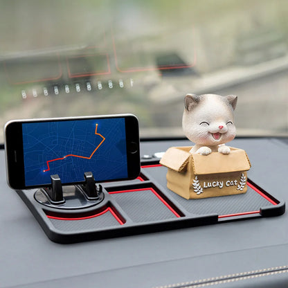 Silicone Car Mat Phone Holder