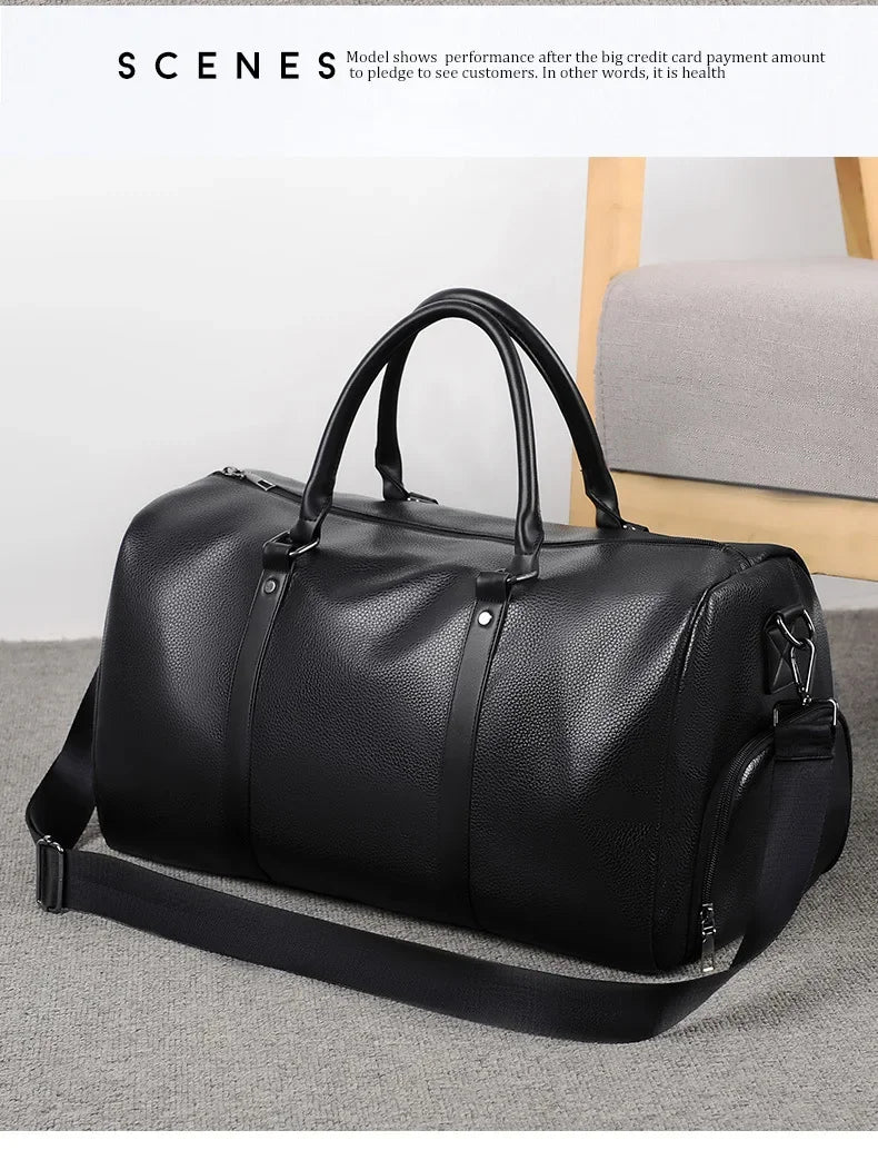 Heritage Leather Travel Duffle