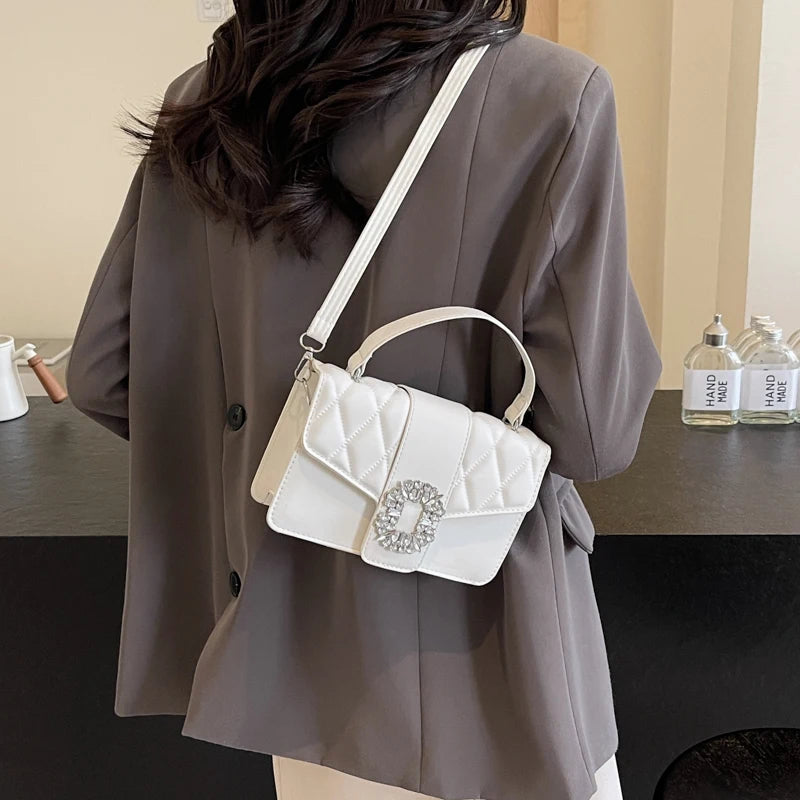 Diamond Gleam Chain Bag