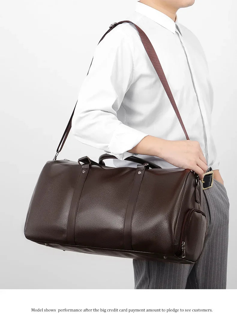 Heritage Leather Travel Duffle