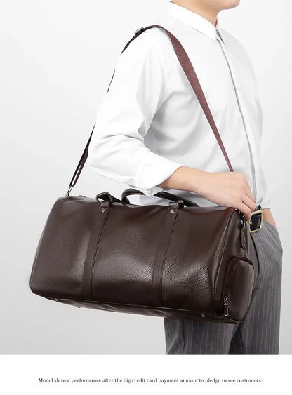 Heritage Leather Travel Duffle