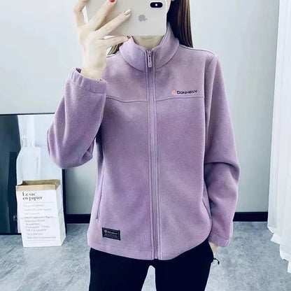 Plus Size Fleece Winter Coat