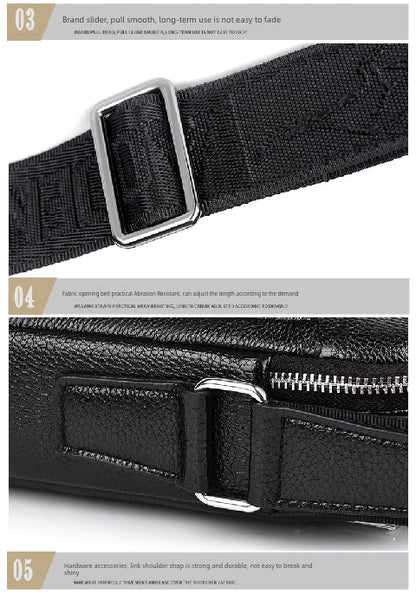 Legacy Leather Crossbody Briefcase