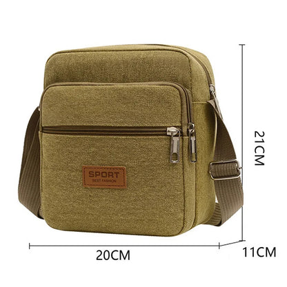 Clyine Canvas Business Crossbody