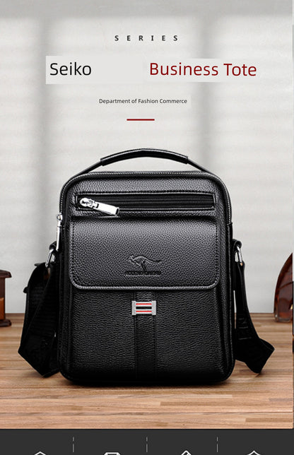 Legacy Leather Crossbody Briefcase