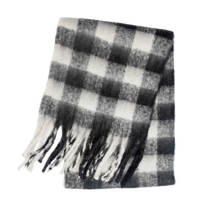 Warm Cashmere Rainbow Scarf
