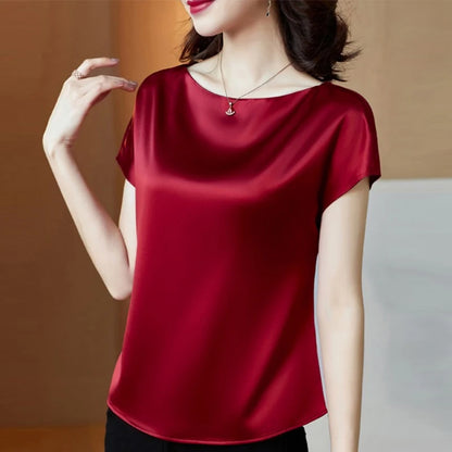 ZANZEA Elegant Satin Blouse
