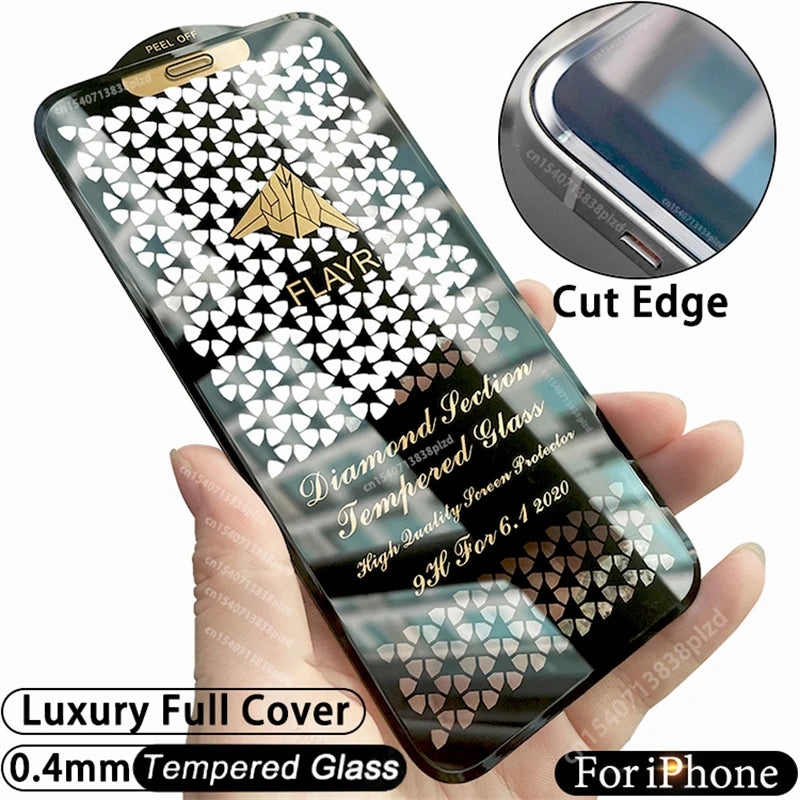 Cut Edge Luxury Tempered Glass Screen Protector