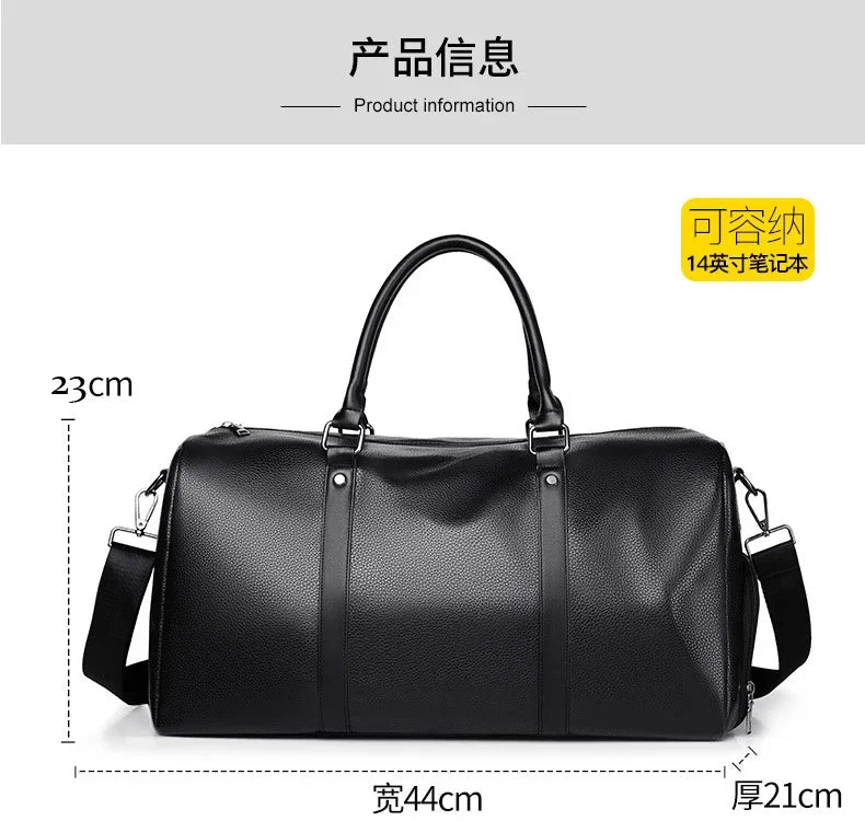 Heritage Leather Travel Duffle