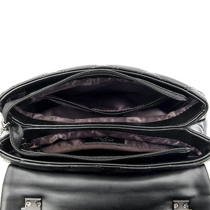 Trendy Women's Soft Leather Shoulder Bag