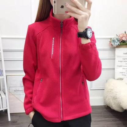 Plus Size Fleece Winter Coat