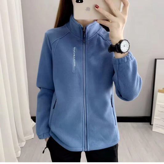 Plus Size Fleece Winter Coat