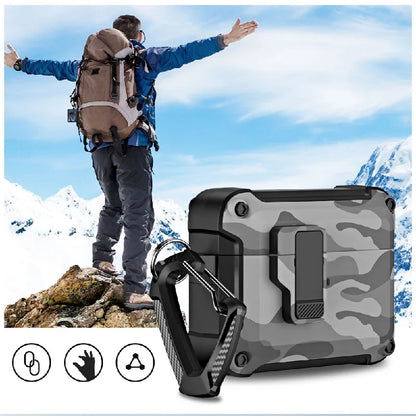 Camouflage Hard Shell Protective Case for AirPods.
