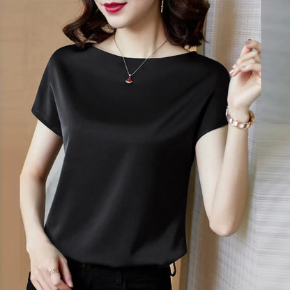 ZANZEA Elegant Satin Blouse
