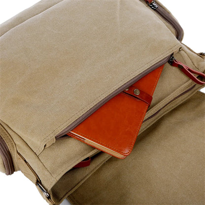 Weixier Canvas Travel Satchel
