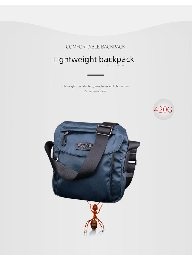 Canvas Grip Crossbody Bag
