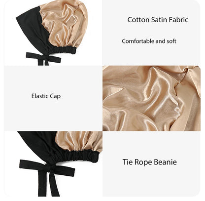 Modal Satin Hijab Cap