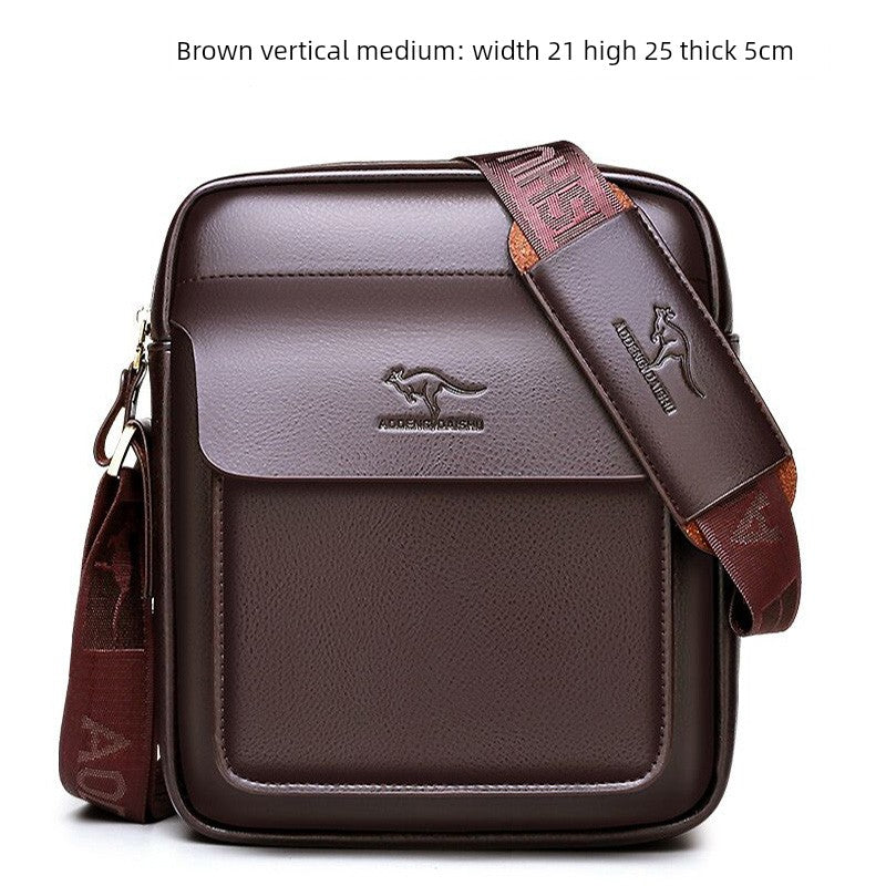 UrbanEdge Leather Sling Pack