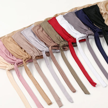 Modal Satin Hijab Cap