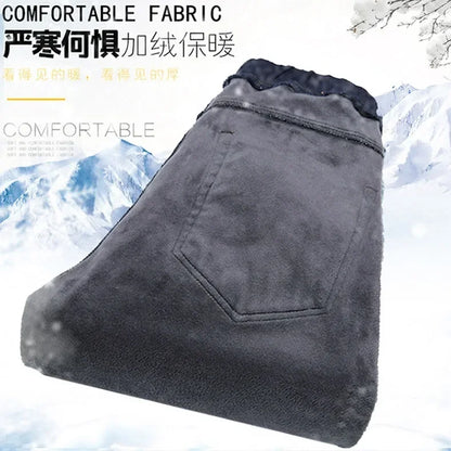 2024 Men's Winter Fleece Jeans