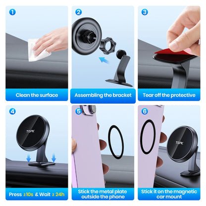 TOPK MagSafe Car Phone Holder