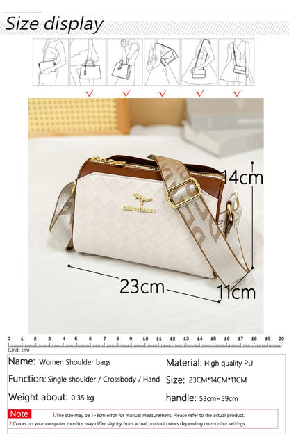 Luxury Soft Square Crossbody